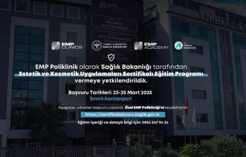 Estetik ve Kozmetik Uygulamalar Sertifikalı Eğitim Programı Başvuruları Başladı
